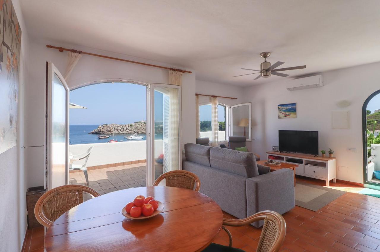 Belvedere, Family-Friendly, Nice, First-Line Apartment With Stunning Beach And Sea Views,Ac Arenal d'en Castell Exterior photo