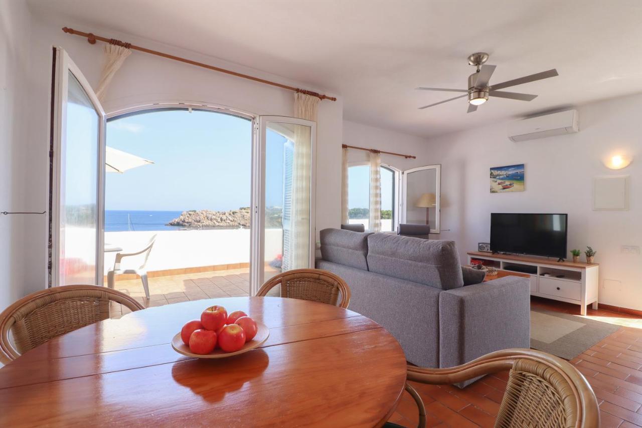Belvedere, Family-Friendly, Nice, First-Line Apartment With Stunning Beach And Sea Views,Ac Arenal d'en Castell Exterior photo