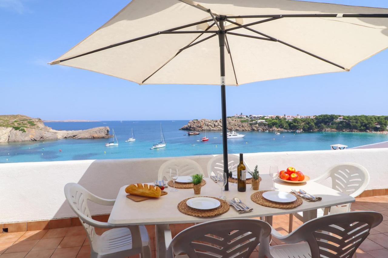 Belvedere, Family-Friendly, Nice, First-Line Apartment With Stunning Beach And Sea Views,Ac Arenal d'en Castell Exterior photo